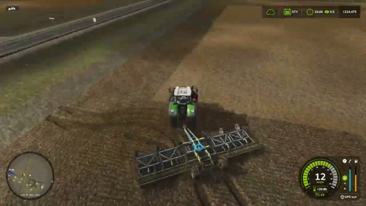 Bronujemy talerzowo#farmingsimulator25 #gaming #games #farming