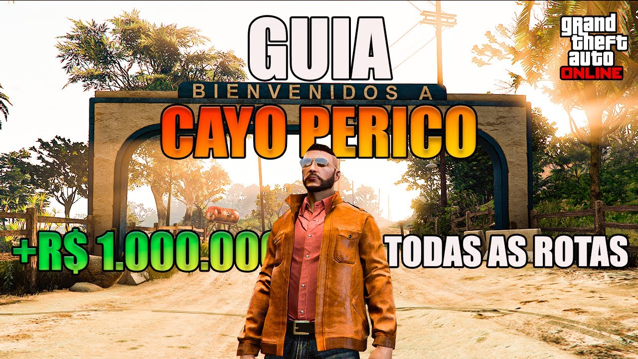 MELHORES ROTAS PARA CAYO PERICO - GTA ONLINE