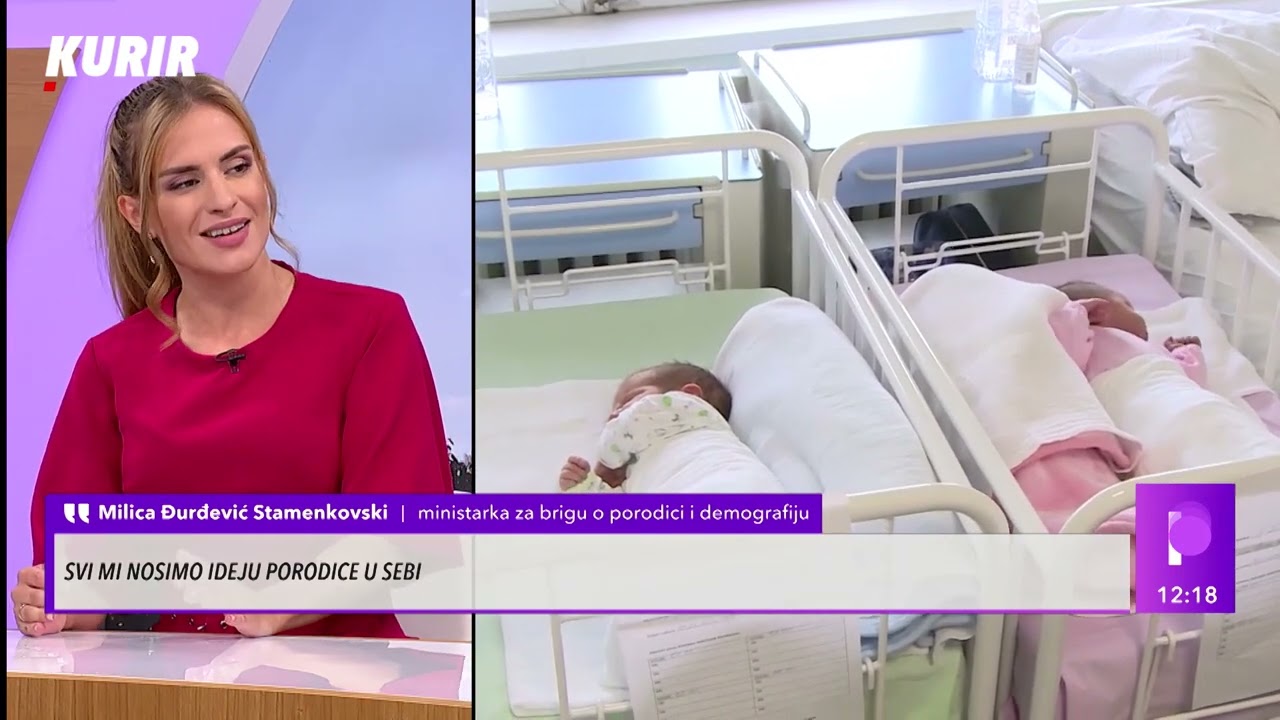 MINISTARKA ĐURĐEVIĆ STAMENKOVSKI: Zakon o roditeljskim dodacima uskoro stupa na snagu