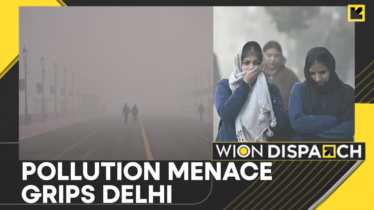 Delhi Air Pollution: Severe Pollution Blankets Delhi Amid Smog Crisis, Respiratory Cases Spike |WION