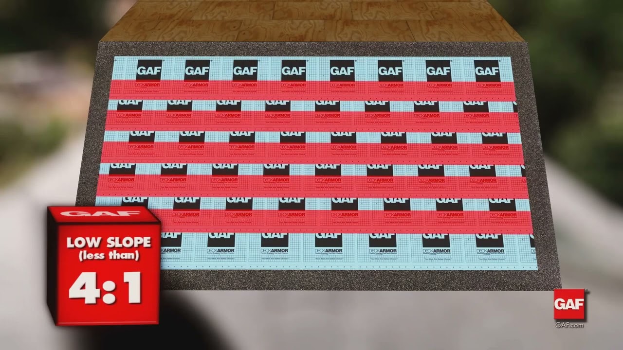 Synthetic underlayment Installation Video