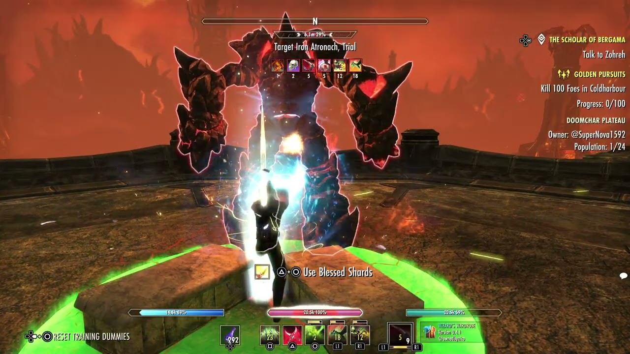 ESO 128k Content Build (ark/dk/nb) (null/deadly velo/maelstrom 2h)