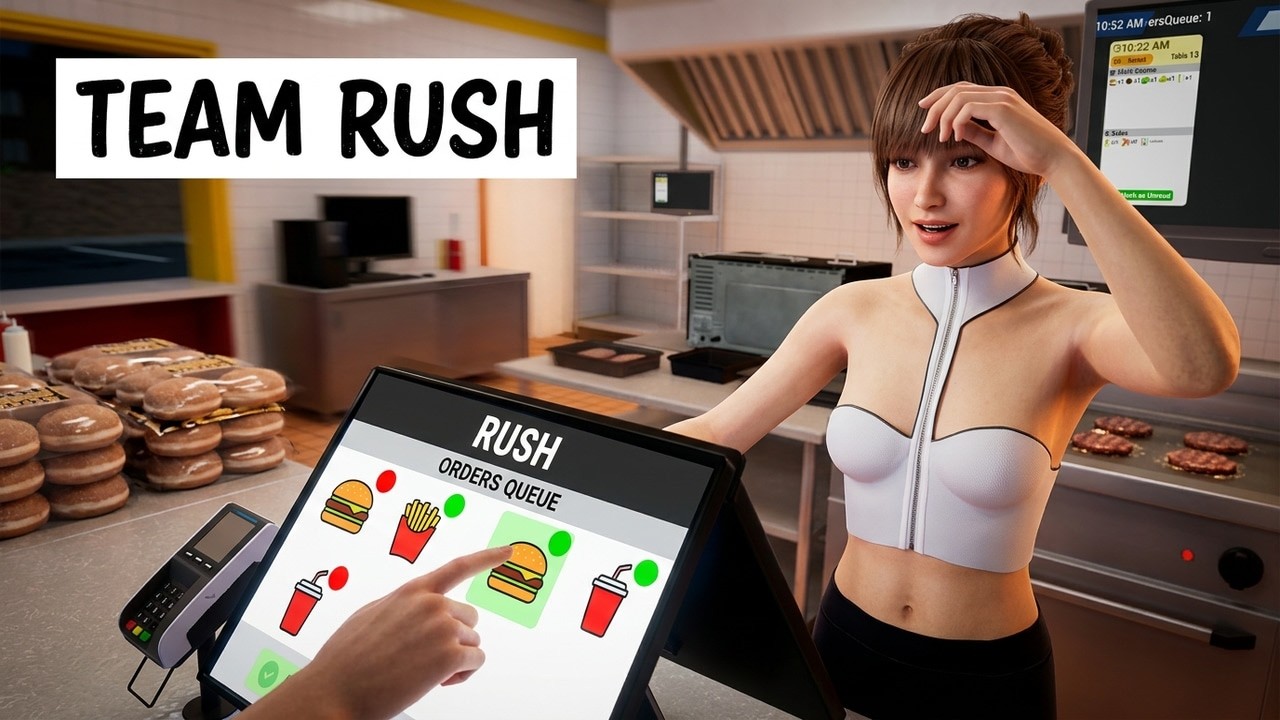 Burger Shift Team Rush Prologue | Time To Open New Burger Spot
