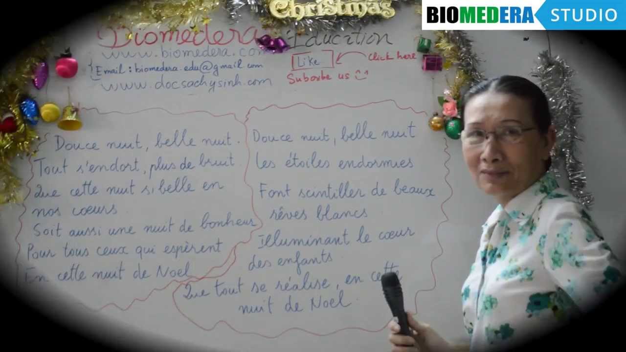 Một bài hát đêm Noel cực hay bằng tiếng Pháp