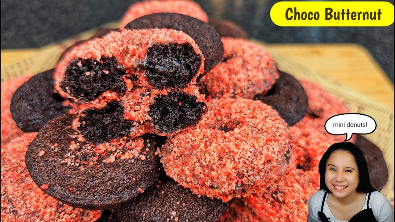 Choco Butternut mini donut pang Negosyo! Masarap, malinamnam at pweding pag kakitaan!