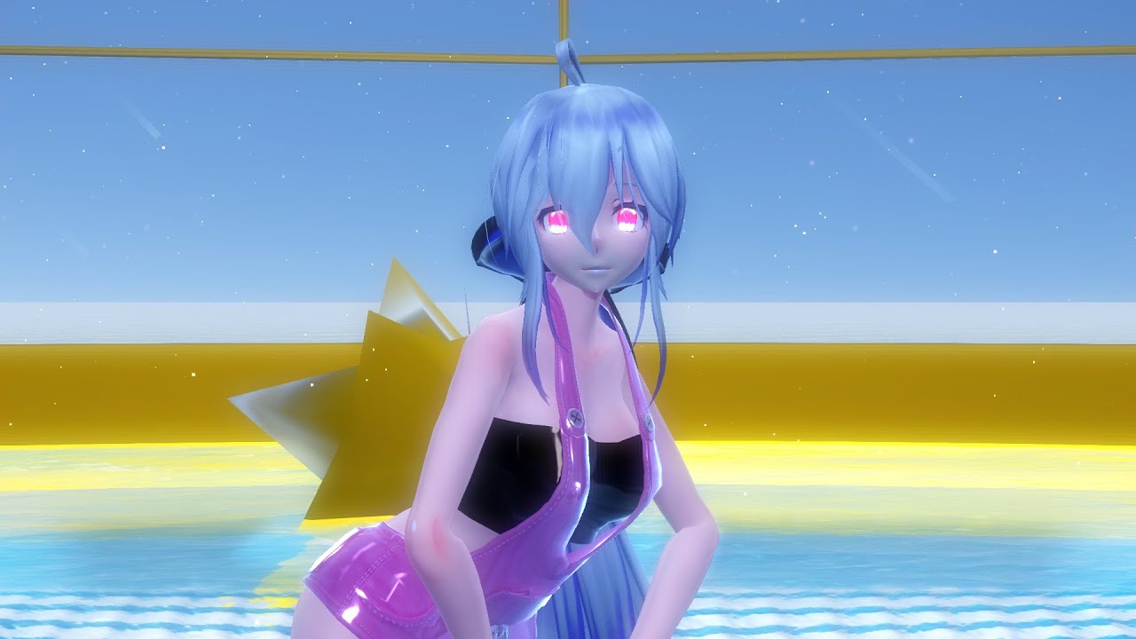 【MMD】    Haku   Beat Eater