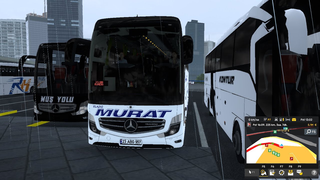ROTAMIZ: ANKARA-ELAZIĞ. İLK DURAK: YOZGAT (1) #yolcudurarda #otobüs #muratturizm #ets2 #ets2mods