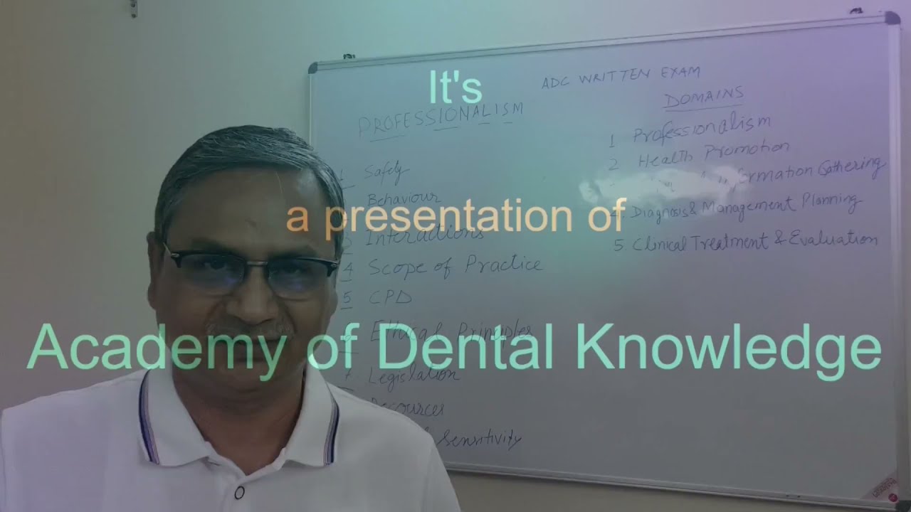ADC Exam | Ep. 5 | Professionalism in Dentistry | Become Registered Dentist in Australia