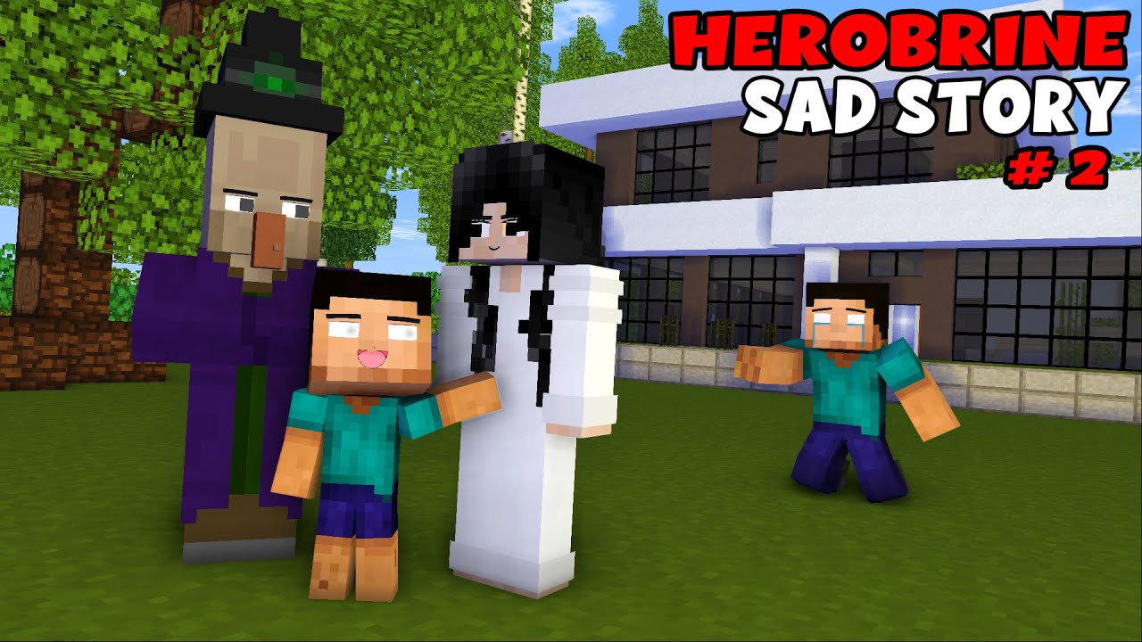 HEROBRINE FAMILY WAS LOST (PART 2) - MINECRAFT ANIMATION MONSTER SCHOOL