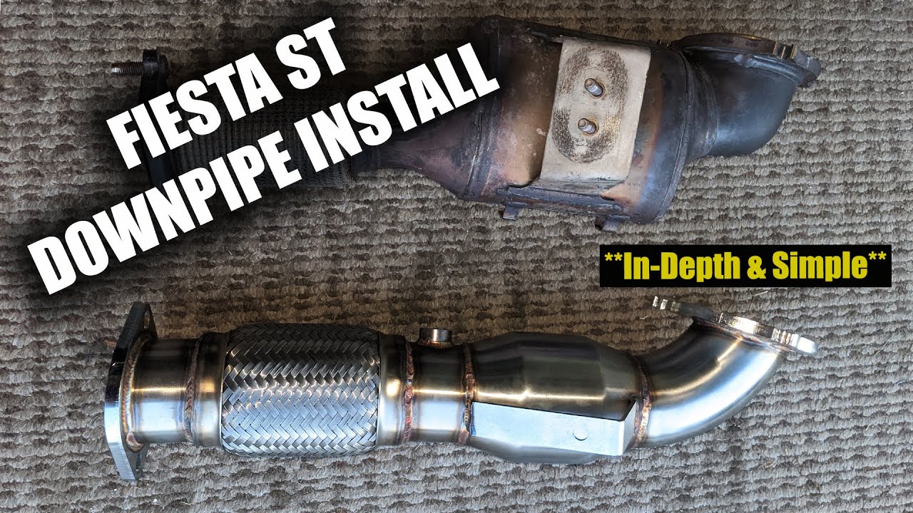 How to INSTALL A DOWNPIPE in a FIESTA ST
