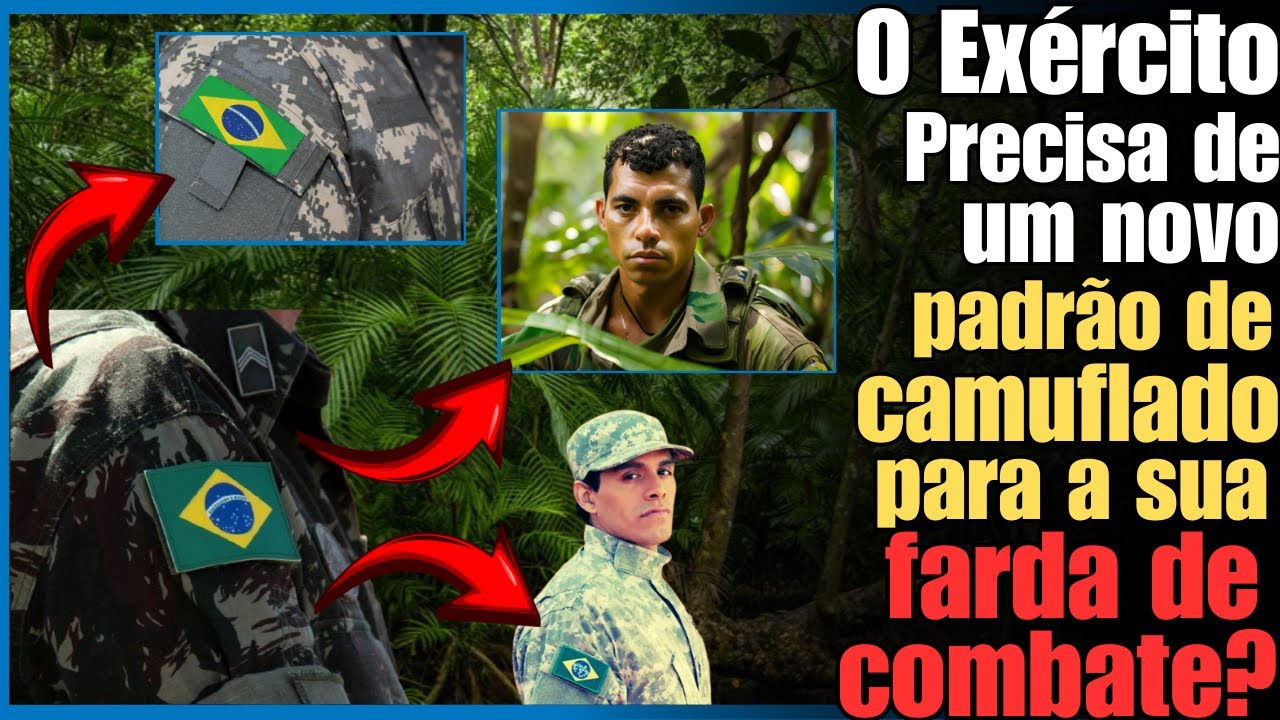O Exército precisa ou não de um novo padrão de camuflado digital para o seu uniforme de combate?