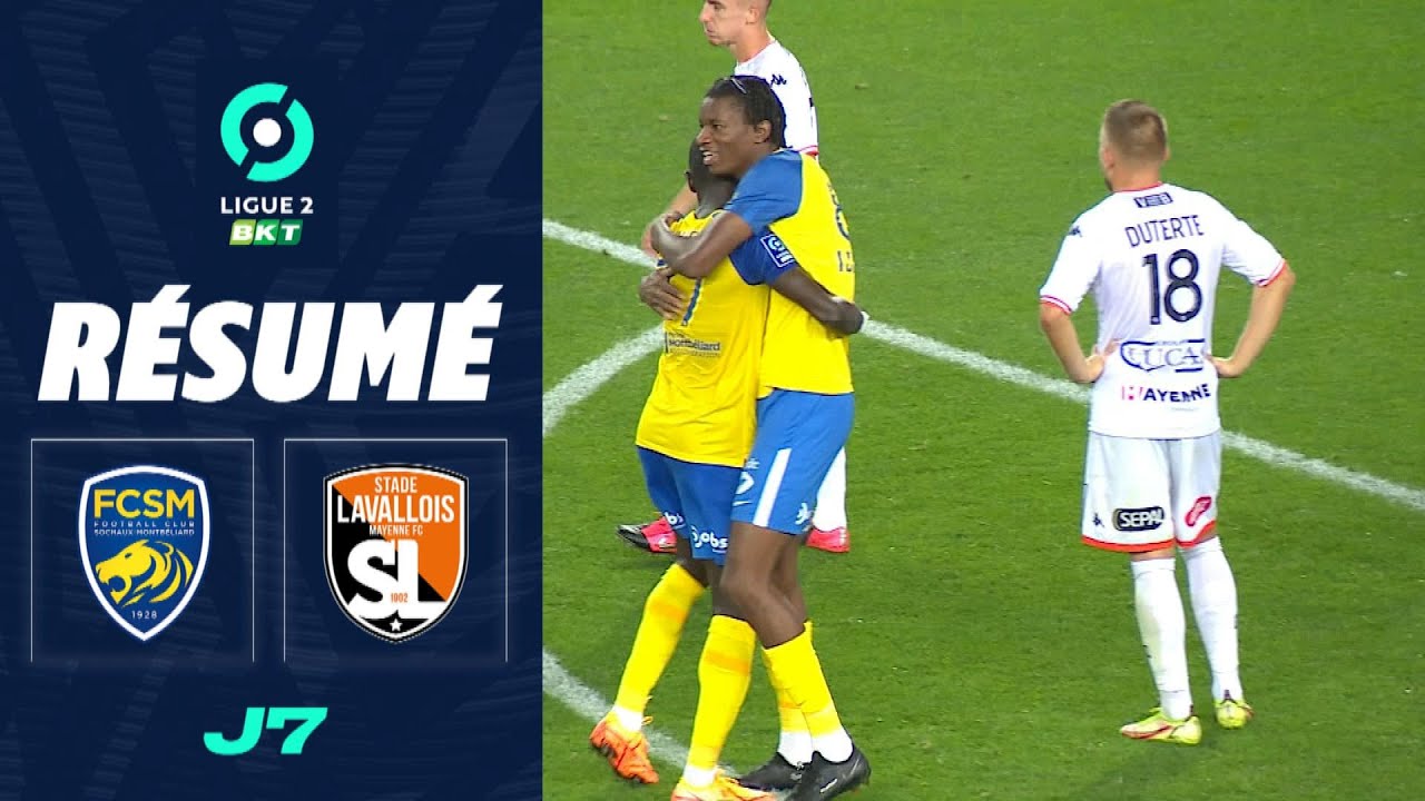 FC SOCHAUX-MONTBÉLIARD - STADE LAVALLOIS MFC (4 - 1) - Résumé - (FCSM - LAVAL) / 2022-2023