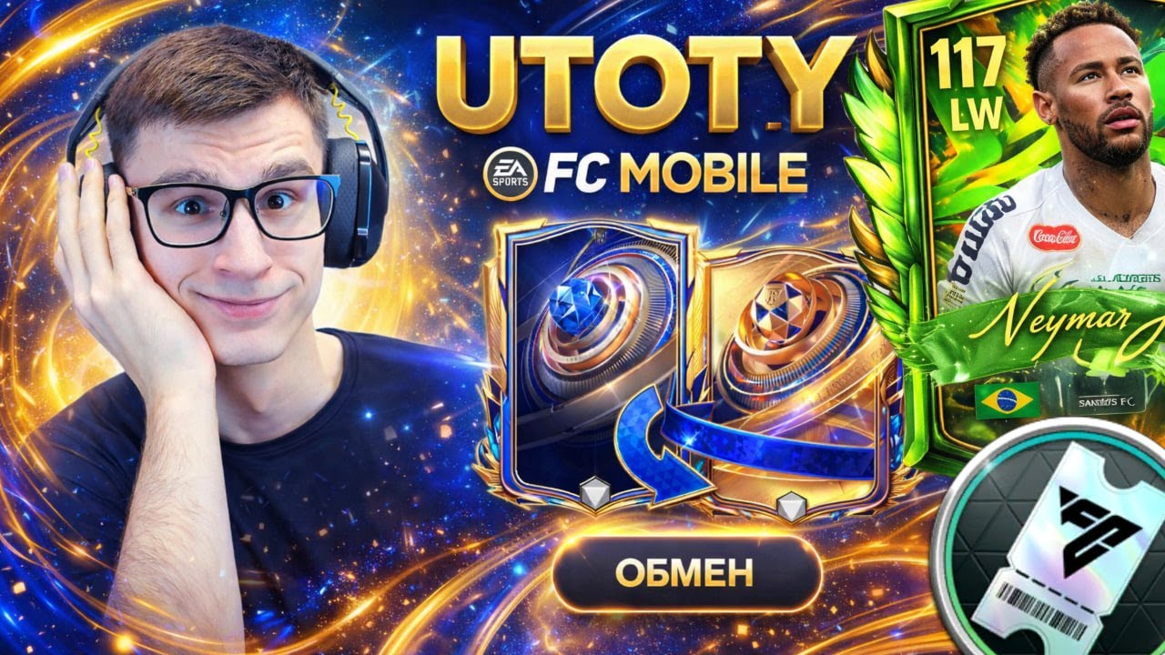 СТРИМ: ПОСЛЕДНЯЯ ПОДГОТОВКА К UTOTY и GINGA В ИГРЕ FC MOBILE!!