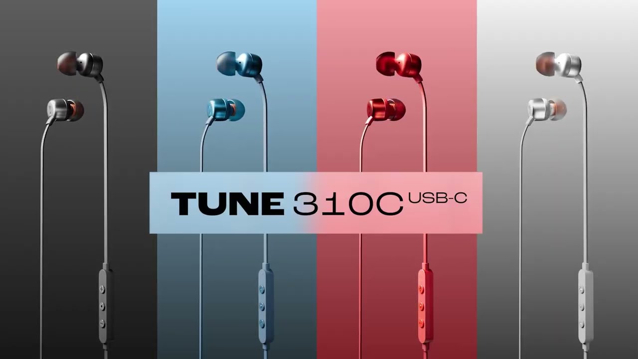 JBL | Tune 310C USBC devices compatible earbuds with Hi-Res sound