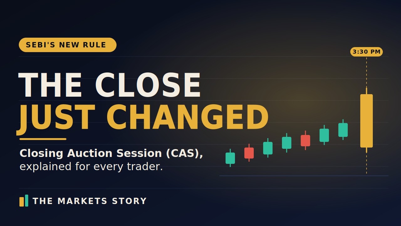 SEBI's New Closing Auction Session (CAS) Explained &mdash; Why the 3:30 Close Just Changed