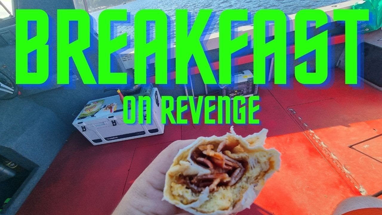 Cooking Breakfast On a Boat