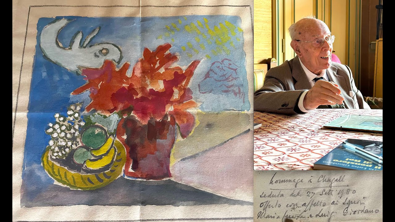 GUSTAVO ROL raccontato da Luigi Giordano pt 4 Quadro di Chagall, Fede e spirito dell'uomo, scherzi