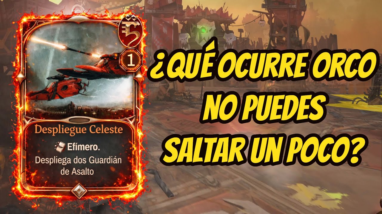¿Qué pasa ORCO no llegas arriba? | Warhammer 40K Warpforge Ranked  
