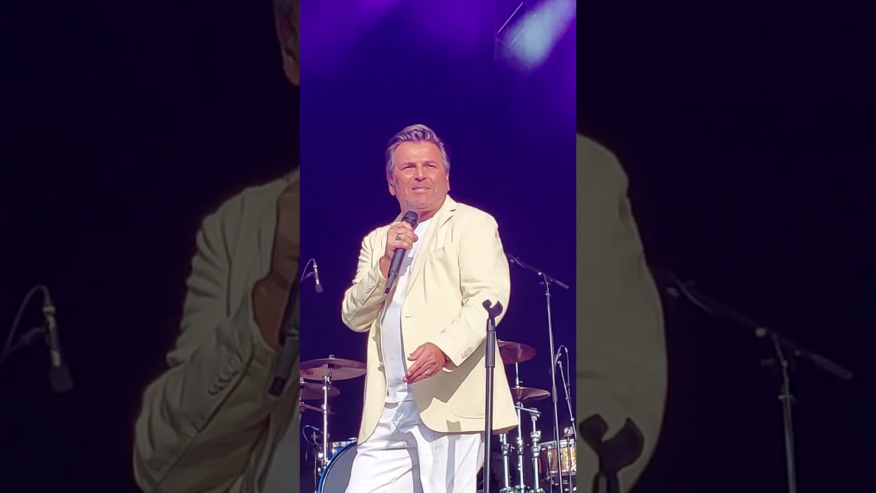 Thomas Anders in Kaltenkirchen am 16.7.2023.