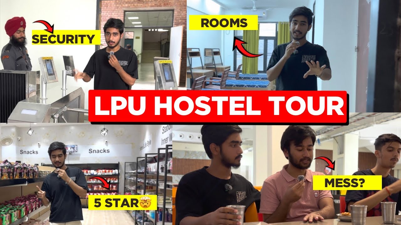 LPU Hostel Tour 2026 🔥 Full Room Tour, Mess Food, Fees & Hostel Reality