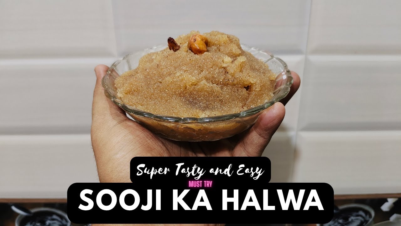 सूजी का आसान हलवा | Suji Ka Halwa | Semolima Pudding