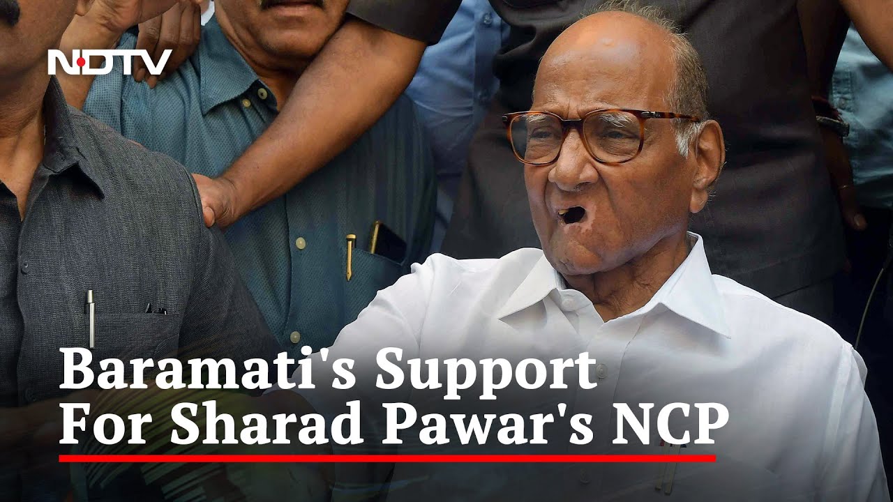 Baramati Rallies Behind NCP's Sharad Pawar