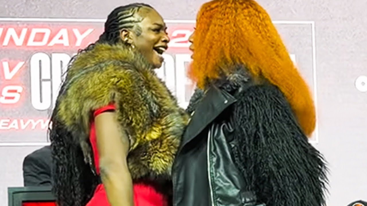 OH SH*T! Claressa Shields SNAPS on Franchon Crews-Dezurn at HEATED FACE OFF