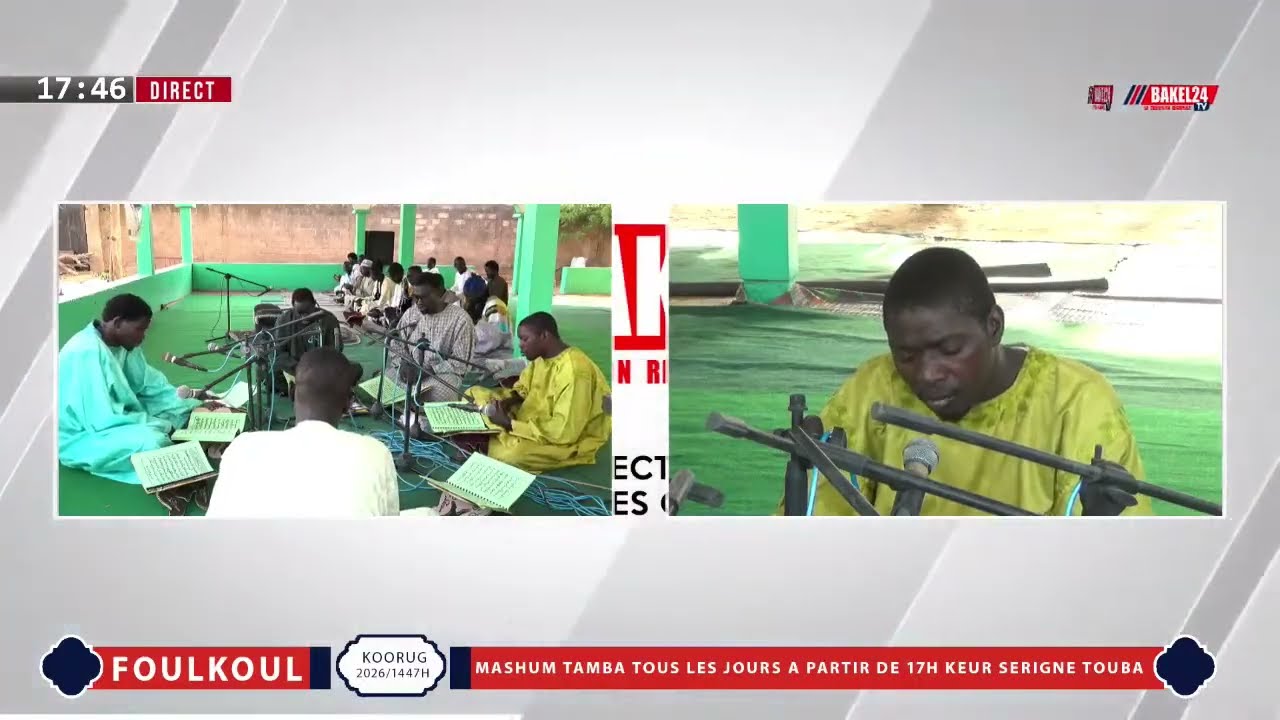 🔴DIRECT - FOULKOUL MASHUN KEUR SERIGNE TOUBA TAMBA 14-03-2026