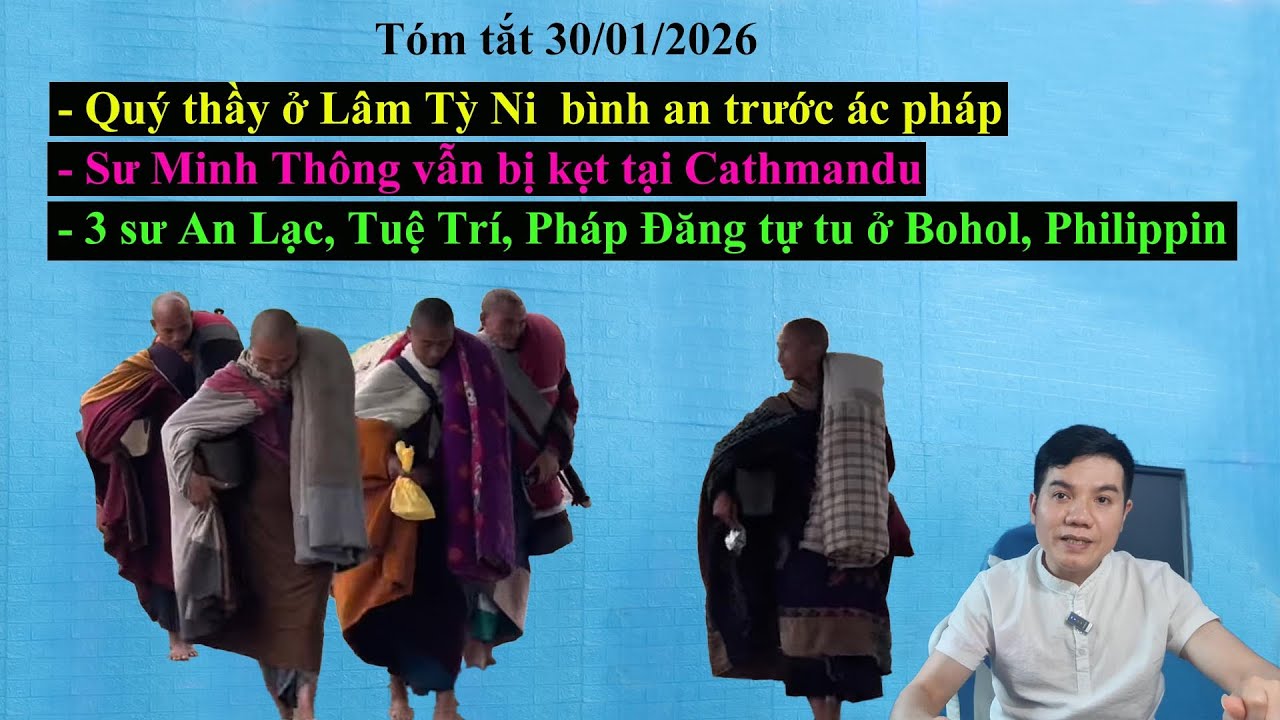 Tóm tắt thầy Minh Tuệ 30 tháng 01 năm 2026