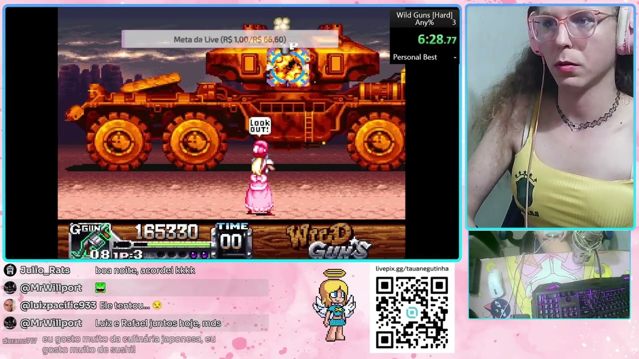 WILD GUNS SNES SPEEDRUN | ANY% HARD IN 26:04.3 | GUTINHA