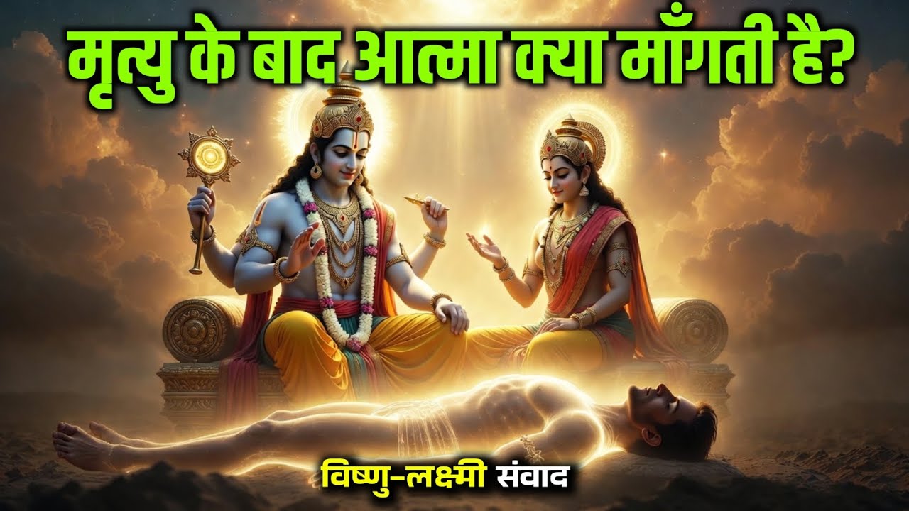 मृत्यु के बाद आत्मा के साथ क्या होता है? विष्णु-लक्ष्मी संवाद का रहस्य | Bhagwat Gita