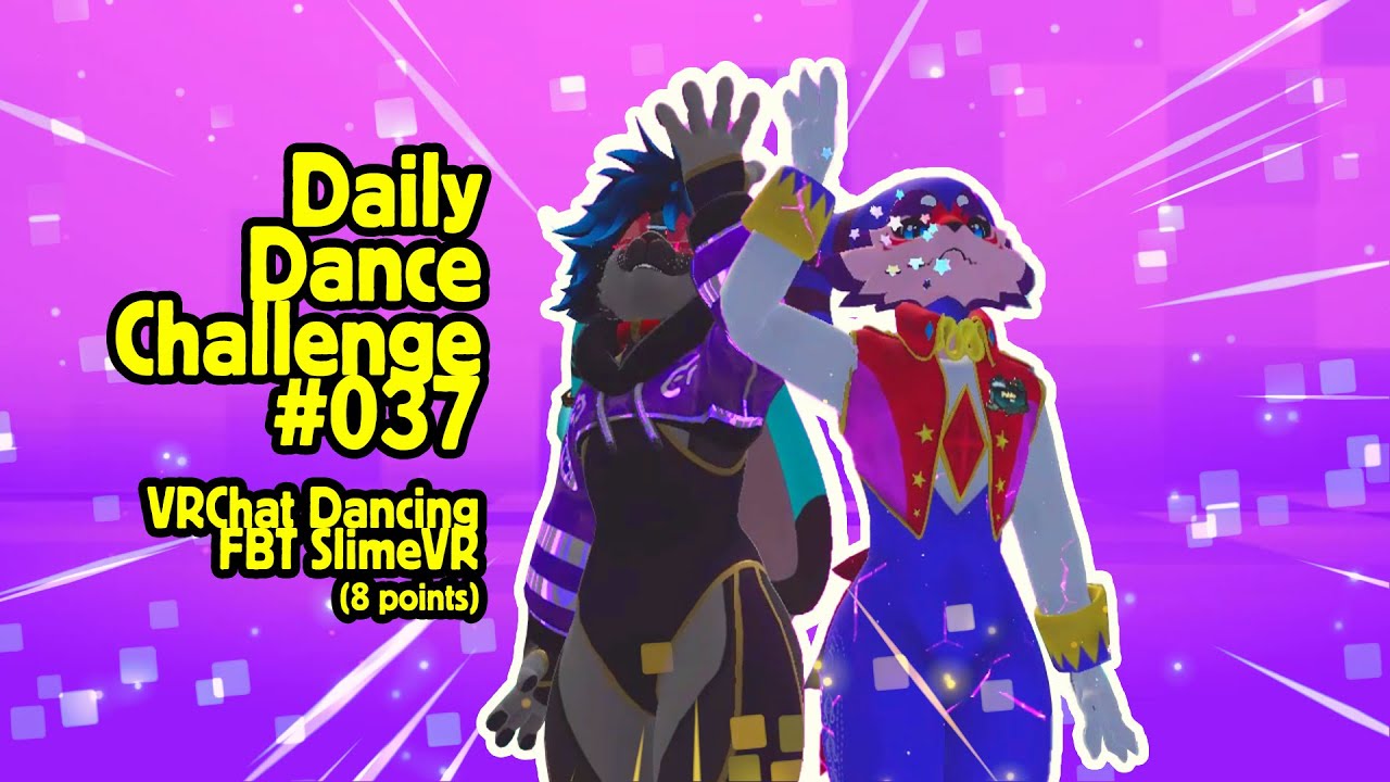 Daily Dance Challenge #037 | SlimeVR Trackers | Just Dance VRChat