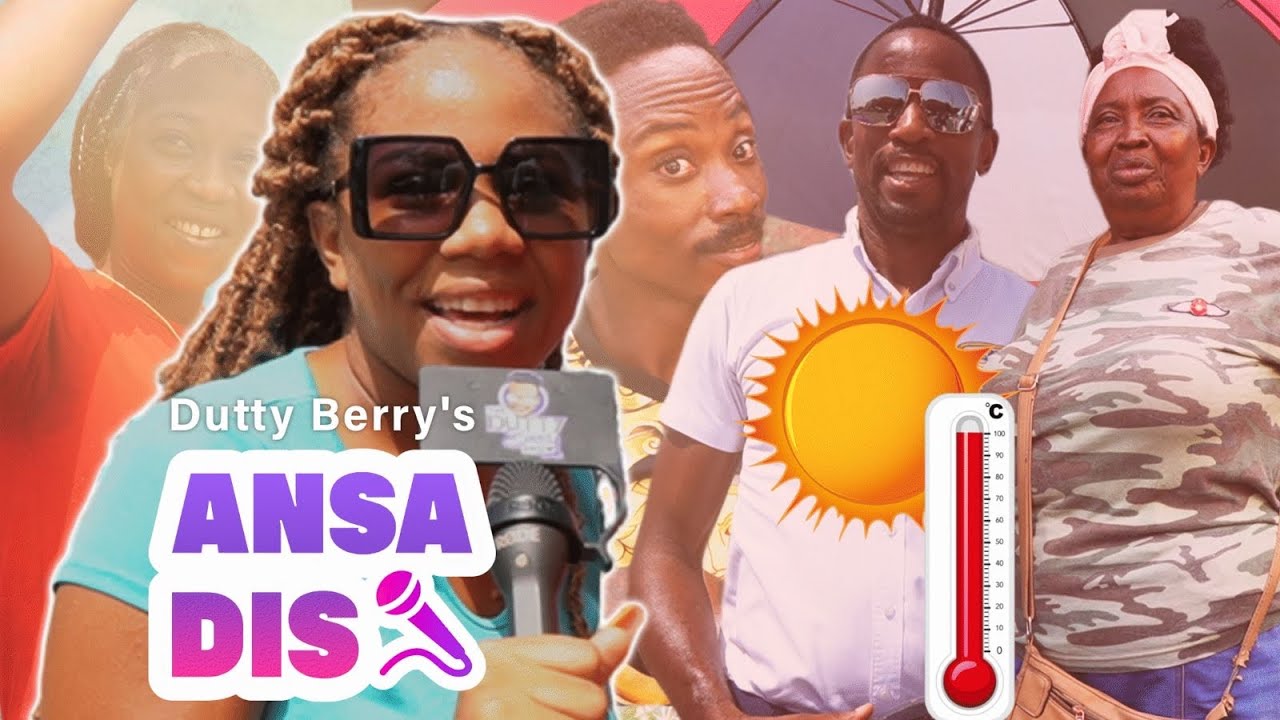Jamaicans Reaction To The Blazing Summer Heat | Downtown Kingston | Answer Dis