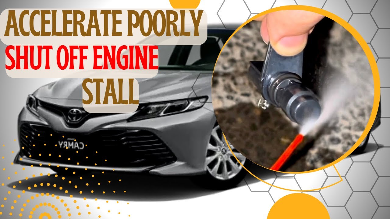 Toyota Camry Camshaft Position Sensor Cleaning 2018 - 2023
