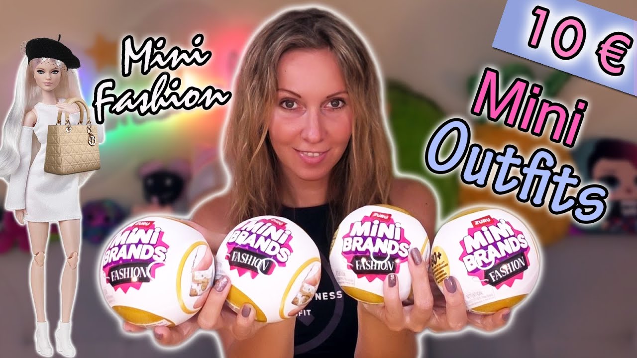 NEU! Mini Brands Fashion Kugeln Serie 3 👜 Kleine Fashion Outfits für Puppen zum Sammeln deutsch