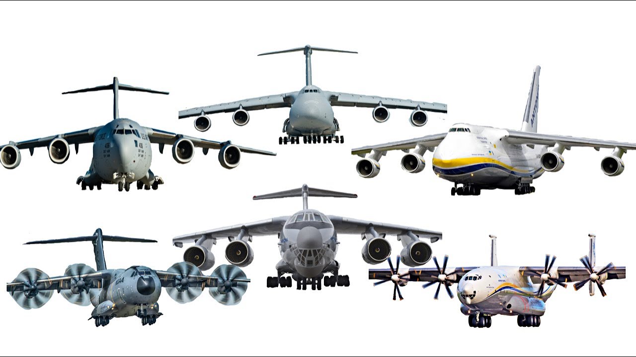 Top 10 Largest Military Transport Aircraft.