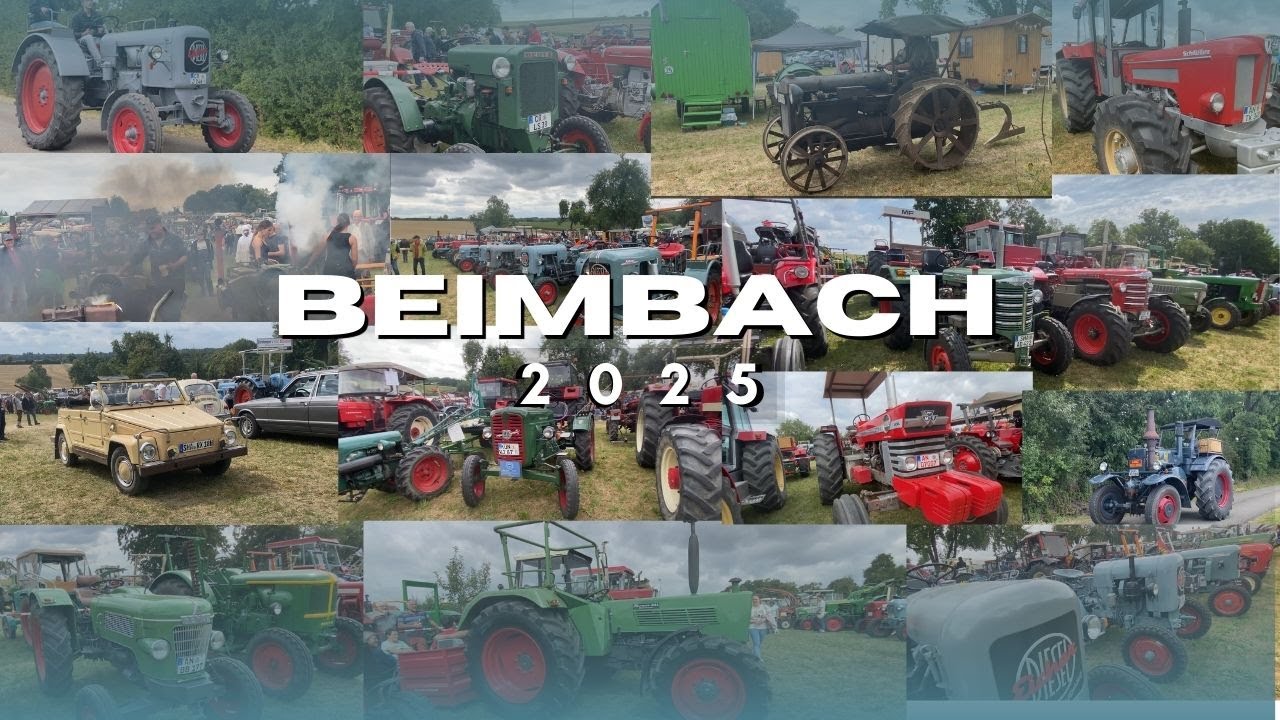 Schleppertreffen Beimbach 2025 |4K|