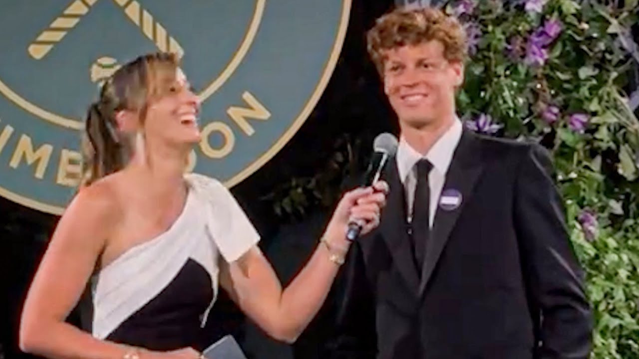 Jannik Sinner's Emotional Speech at Champions' Dinner after Winning the Wimbledon 2025 Trophy
