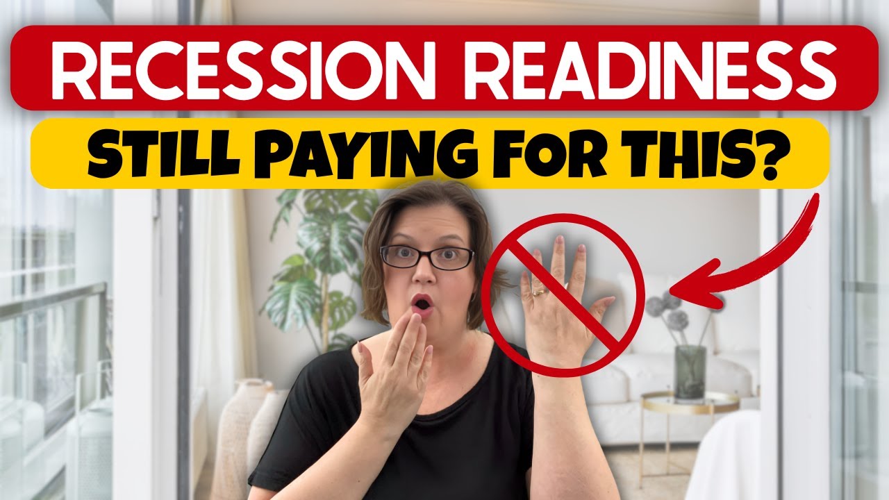 10 “OVERINDULGENT” Expenses to Cut Before the Recession Hits