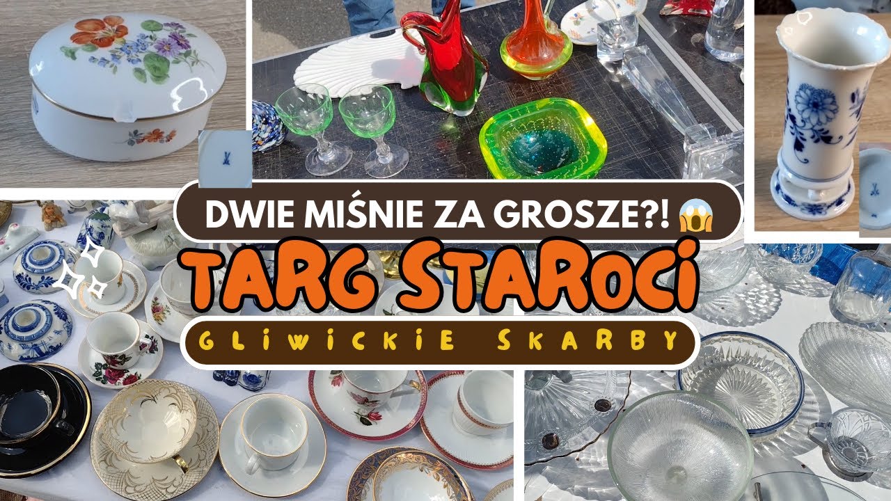 PCHLI TARG GLIWICE.Kupiliśmy SKARBY za grosze! Takie okazje zdarzają się raz! Znaleziska z duszą!