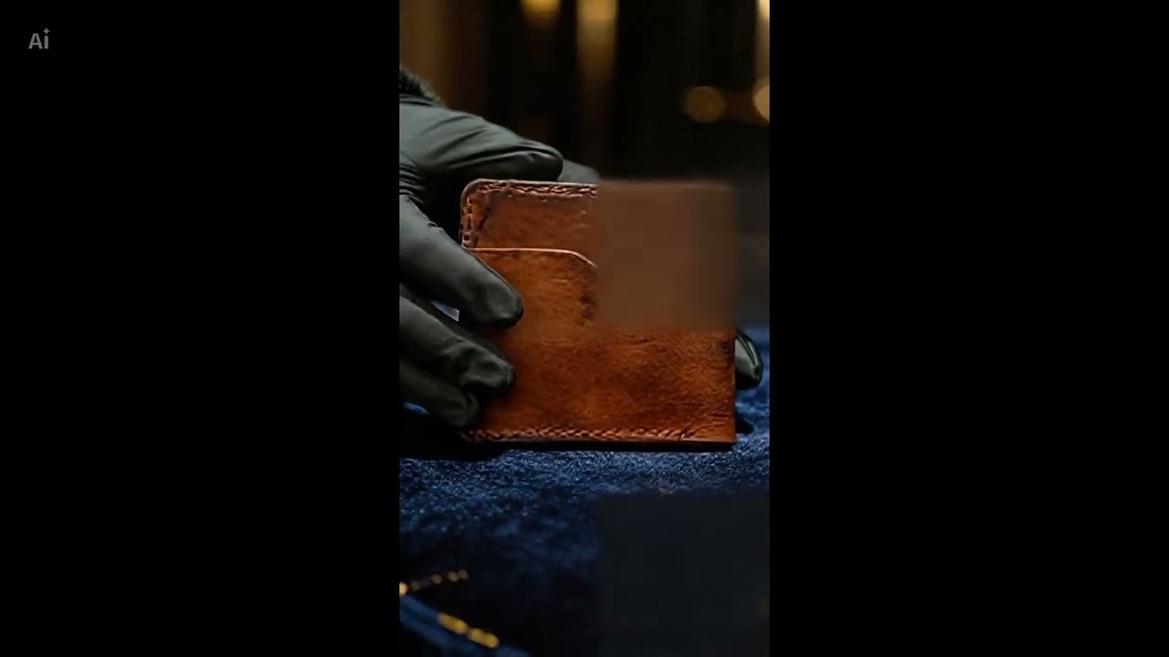 The Crazy Horse Leather Card Holder #shotrs