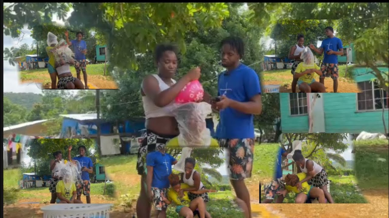 Sing the lyrics or get wet /guess the color 😂🤣🤣bay thief them thief 😭😂must watch 🔥