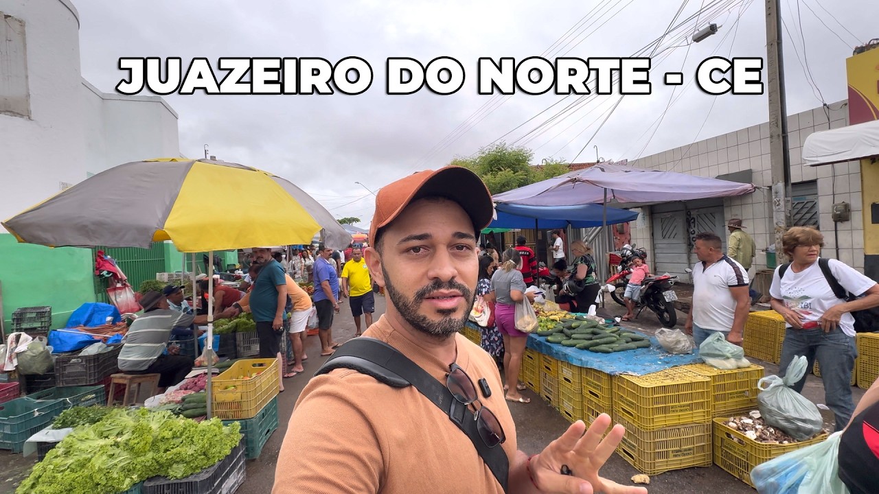Retornando na Maior Feira Livre de Juazeiro do Norte continua com muita Fartura
