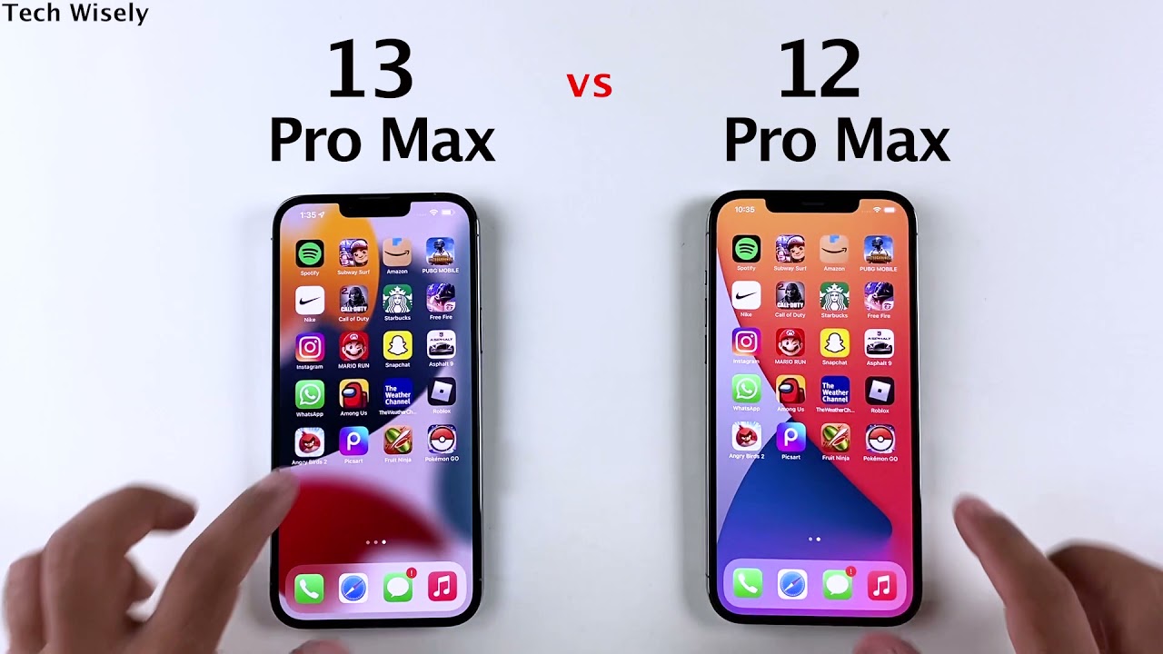 iPhone 13 Pro Max vs 12 Pro Max | SPEED TEST