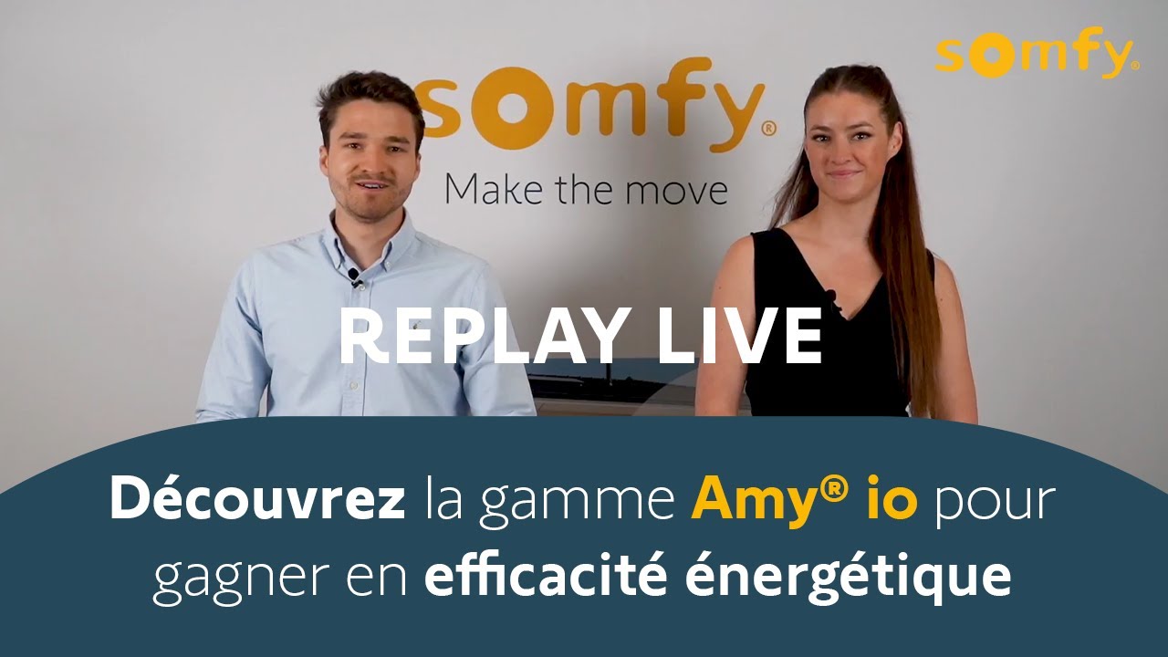 Replay Live-Event : Découvrez la gamme de points de commande Amy® io | Somfypro