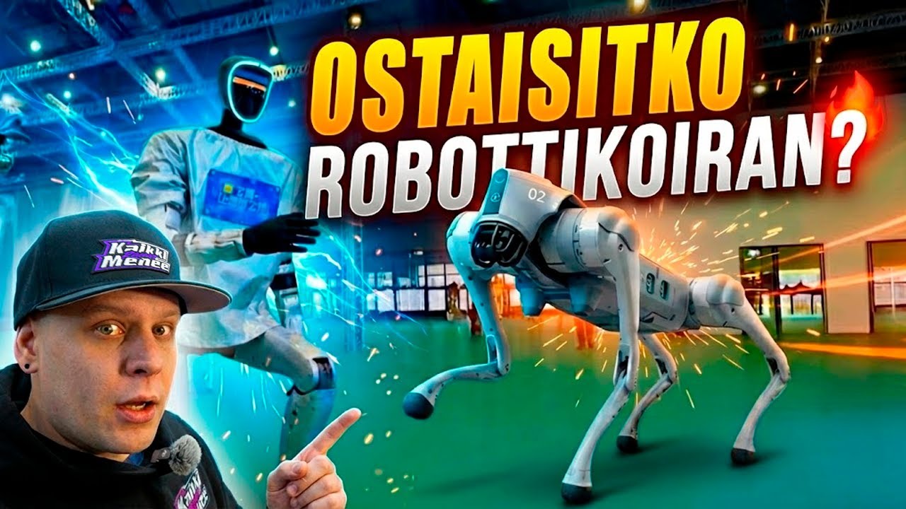 SHANGHAIN MESSUILLA AUTONOSTIMET JA ROBOTTIKOIRAT