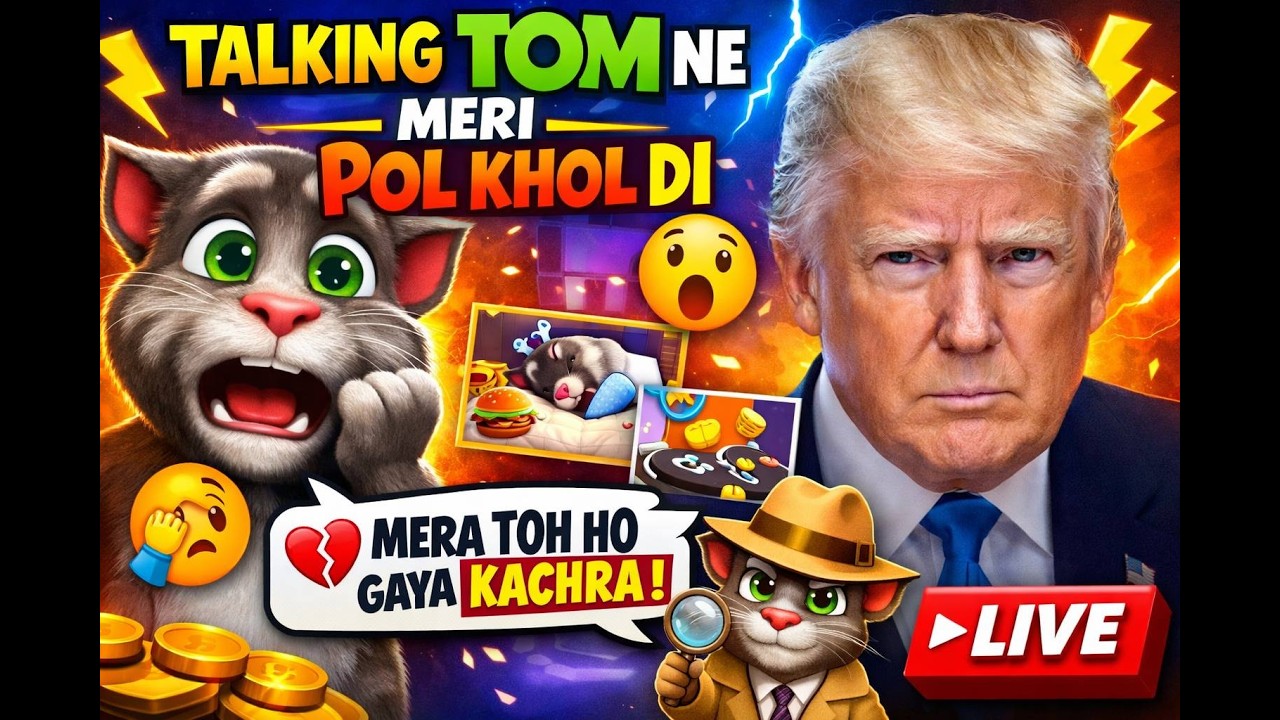 🔴Talking tom live