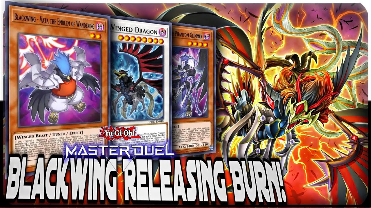 Blackwing Soltando Burn! Yu-Gi-Oh! Master Duel