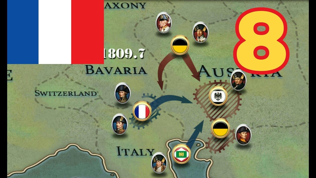 Battle of Wagram. Французская кампания - #8. Europen war 6