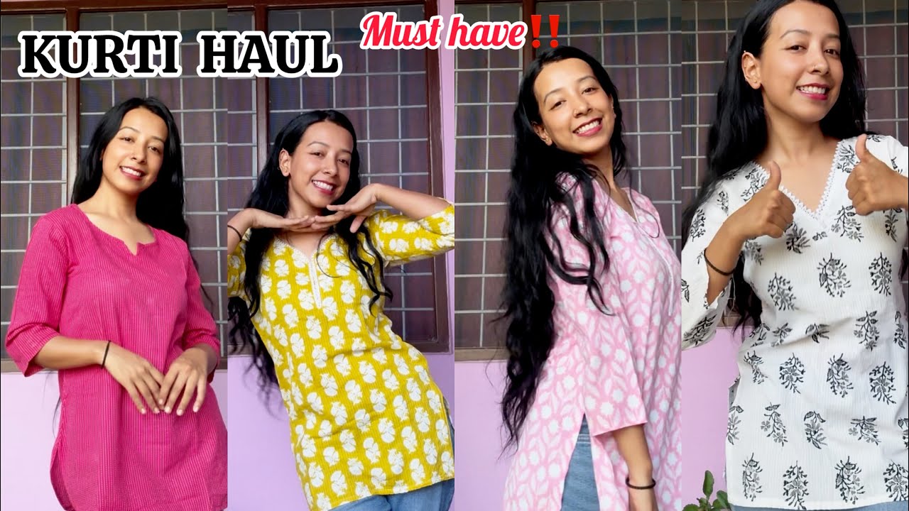 ‼️MUST HAVE SHORT KURTI’S‼️ Under 200rs || Music: MorningsMusician: Jeff Kaale